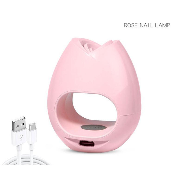 เครื่องเป่าเล็บเจล UV 16w Rose USB สำหรับนิ้วเดียว