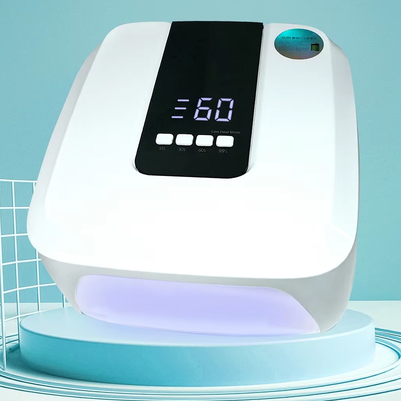 เครื่องอบเล็บ UV LED กำลังแรงสูง 80W พร้อมเซนเซอร์อัจฉริยะ
